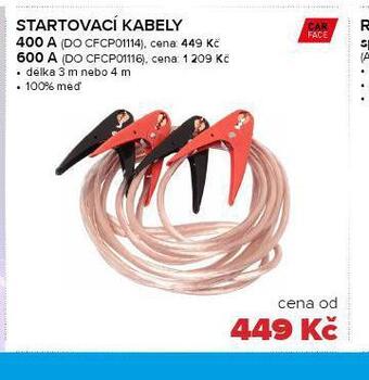 Auto Kelly Startovací kabely 600 a nabídka