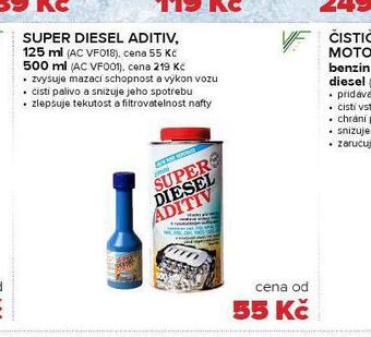 Auto Kelly Super diesel aditiv nabídka
