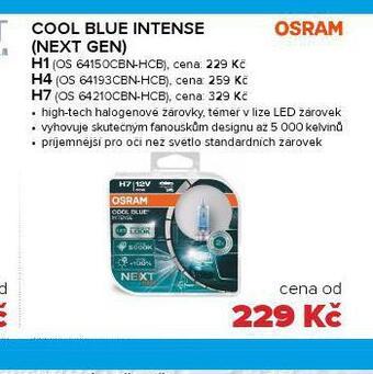 Auto Kelly Autožárovky cool blue intense h1 nabídka