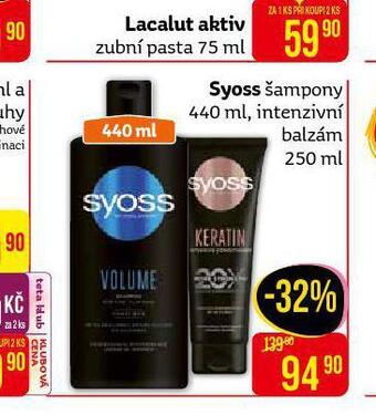 Teta Syoss šampon nabídka