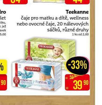 Teta Teekanne čaj nabídka
