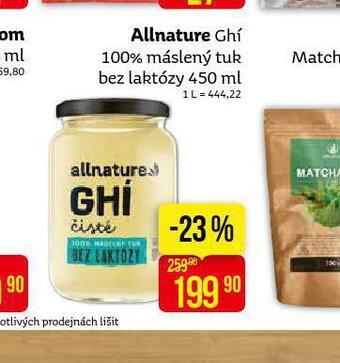 Teta Allnature ghí nabídka