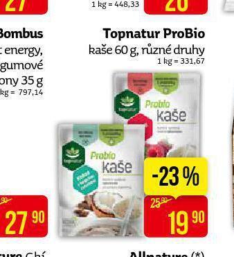 Teta Topnatur probio kaše nabídka
