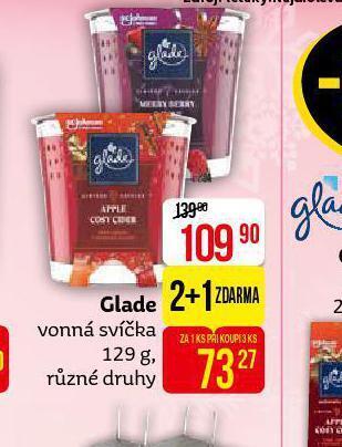 Teta Glade vonná svíčka nabídka