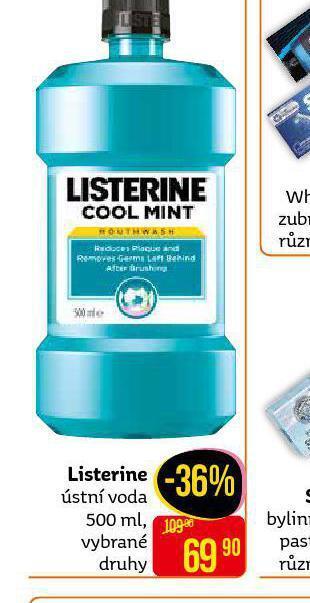 Teta Listerine ústní voda nabídka