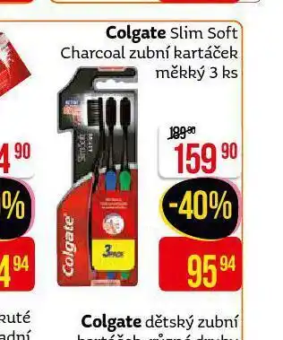Teta Colgate slim soft zubní kartáček nabídka