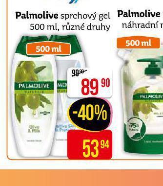 Teta Palmolive sprchový gel nabídka