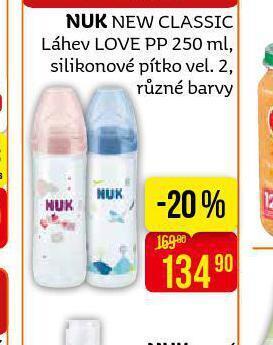 Teta Nuk láhev nabídka