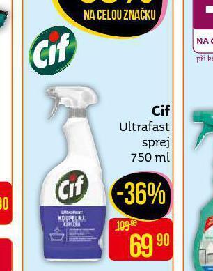 Teta Cif ultrafast sprej nabídka