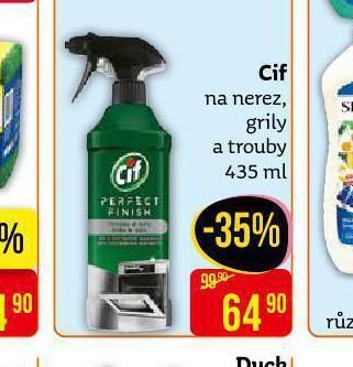 Teta Cif na nerez, grily a trouby nabídka
