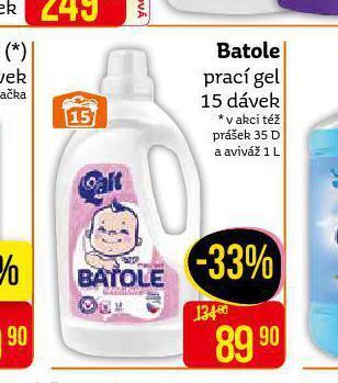 Batole prací gel