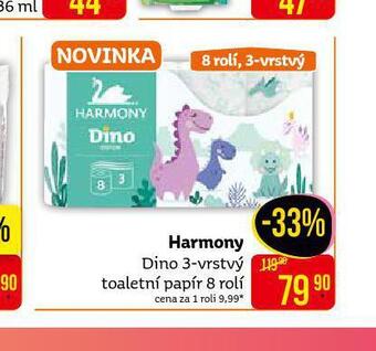 Teta Harmony toaletní papír nabídka