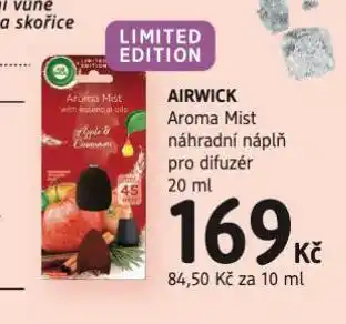 dm drogerie Airwick aroma mist náhradní náplň pro difuzér nabídka