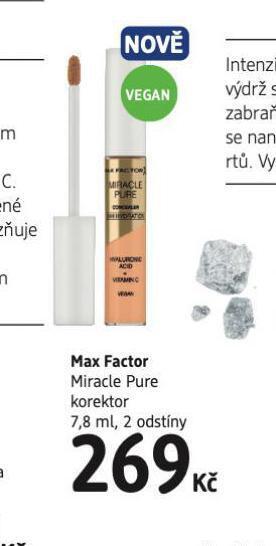 dm drogerie Max factor korektor nabídka