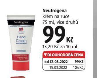 dm drogerie Neutrogena krém na ruce nabídka