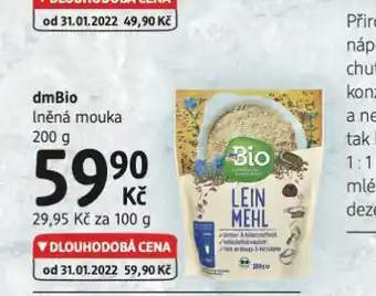 Dmbio lněná mouka