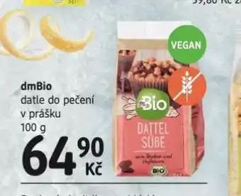 dm drogerie Dmbio datle do pečení v prášku nabídka