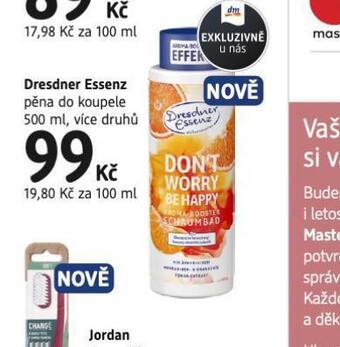 Dresdner essenz pěna do koupele