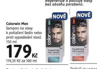 dm drogerie Colorwin men šampon nabídka