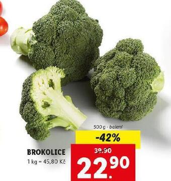 Lidl Brokolice nabídka