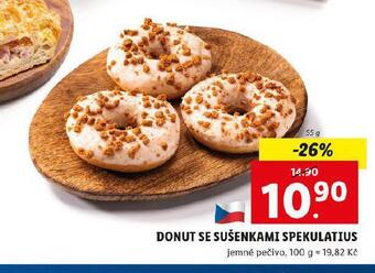 Lidl Donut se sušenkami spekulatius nabídka