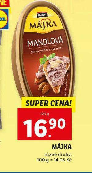Lidl Májka nabídka