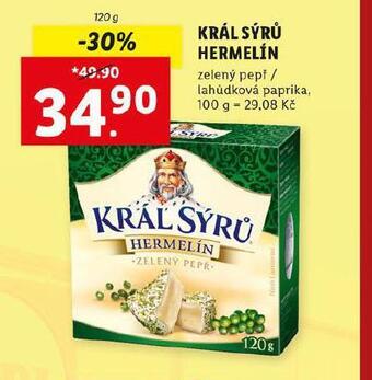 Král sýrů hermelín