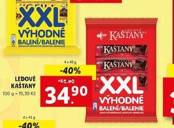 Lidl Ledové kaštany nabídka
