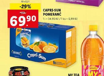 Lidl Capri sun pomeranč nabídka