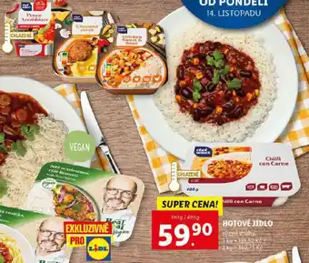 Lidl Hotové jídlo nabídka