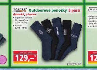 Norma Outdoorové ponožky nabídka