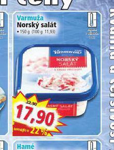 Varmuža norský salát