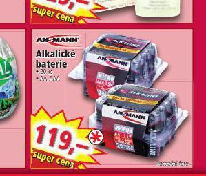 Norma Alkalické baterie nabídka