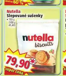 Norma Nutella slepované sušenky nabídka