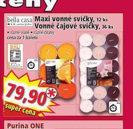 Norma Vonné čajové svíčky nabídka
