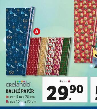 Lidl Balicí papír nabídka