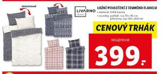 Lidl Ložní povlečení z jemného flanelu nabídka