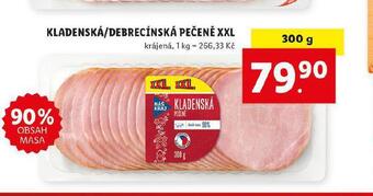 Lidl Debrecínská pečeně xxl nabídka