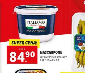 Lidl Mascarpone nabídka