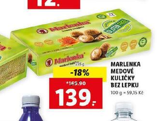 Lidl Marlenka medové kuličky bez lepku nabídka