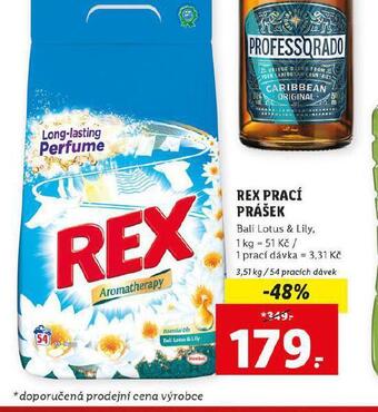 Rex prací prášek