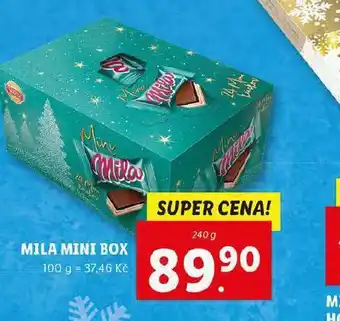 Lidl Mila mini box nabídka