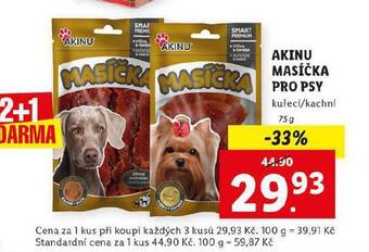 Akinu masíčka pro psy