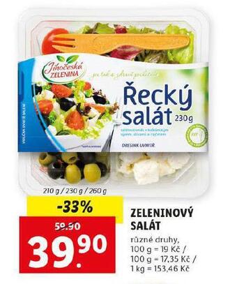 Lidl Zeleninový salát nabídka