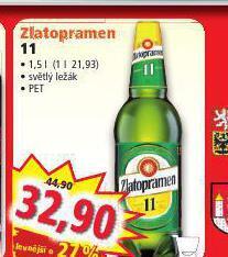 Norma Pivo zlatopramen 11 nabídka