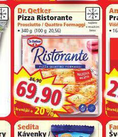 Norma Dr. oetker pizza ristorante nabídka