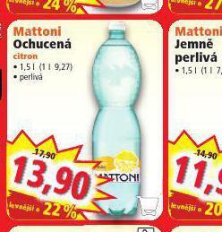 Norma Mattoni ochucená citron nabídka