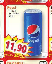 Norma Pepsi 330 ml nabídka