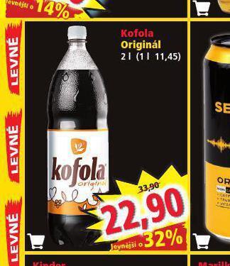 Norma Kofola originál 2l nabídka