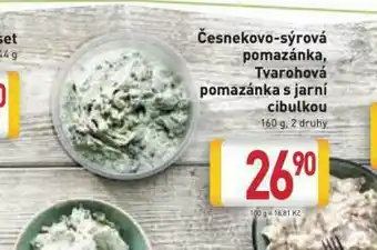 Billa Česnekovo-sýrová pomazánka nabídka